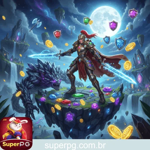 Banner promovendo todos os jogos disponíveis na Superpg